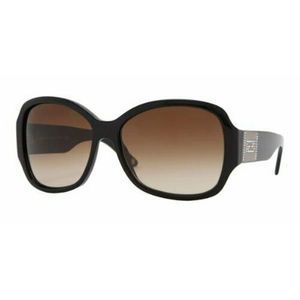 Versace  VE4166B GB1/13 Polish Blk Gold w/Brn Grad